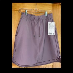 Lululemon Purple On the Fly Skirt